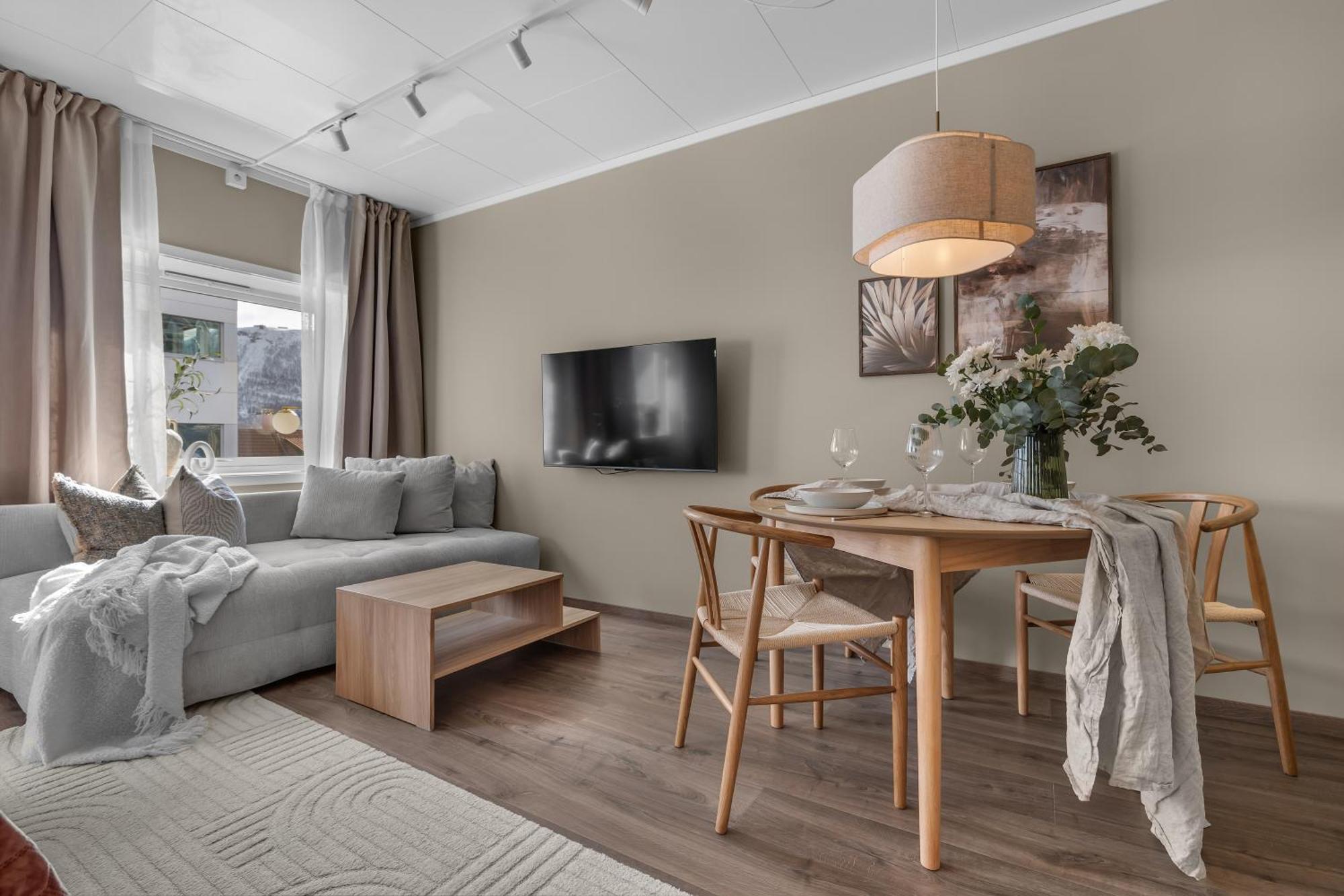 Supercentral City Apartment Eik Tromsø Exteriér fotografie